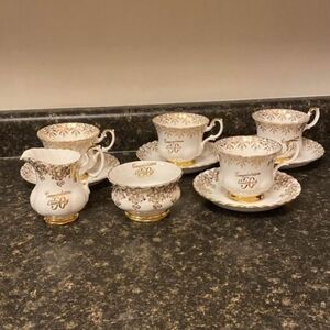 50 Anniversary Royal Albert set